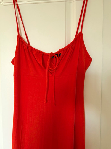 Asos design orange strappy - orange,