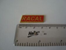 Brand New Racal Brass badges