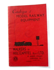 1950s Walkers & Holtzapffel Model Railway Equipment Catalogue - Decent Condition