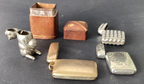 Antique vintage five - &, vesta