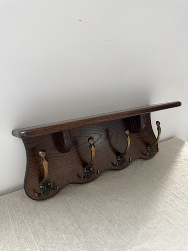 Vintage small solid oak coat - vintage,