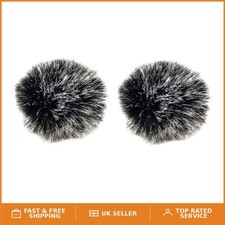 Faux fur wind muff for - fur, lav