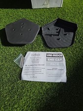 KLOBER - UNI ANGLE RIDGE END CAP - BLACK - U.A.R DRY ROOFING SYSTEM HOME HOUSE 