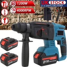 2 Batteries Cordless Hammer
