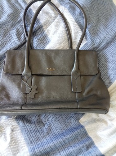 Radley black pebbled leather - black,