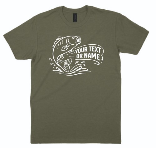 Personalised carp fishing - personalised, t