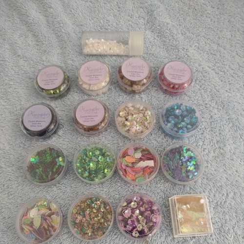 Keepsake card craft crystal - card,