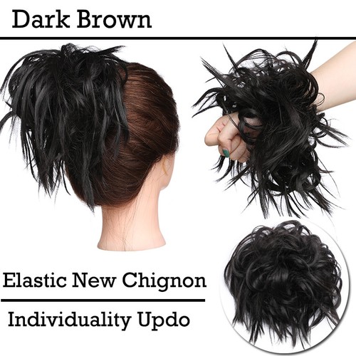 45g thick human scrunchies - thick, as