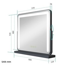 EMKE Large LED Vanity Mirror