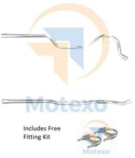 BM50399 EXHAUST CENTRE PIPE VAUXHALL VECTRA Mk.2 1.9CDTi Turbo Diesel 1/04-9/08