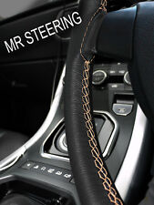 TRUE BLACK LEATHER STEERING