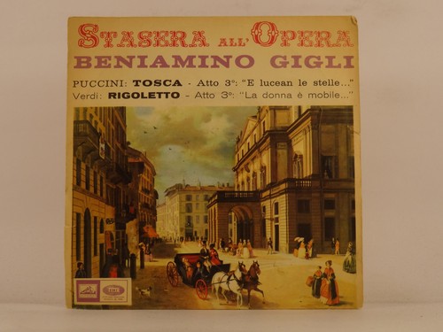 Beniamino gigli stasera - beniamino,