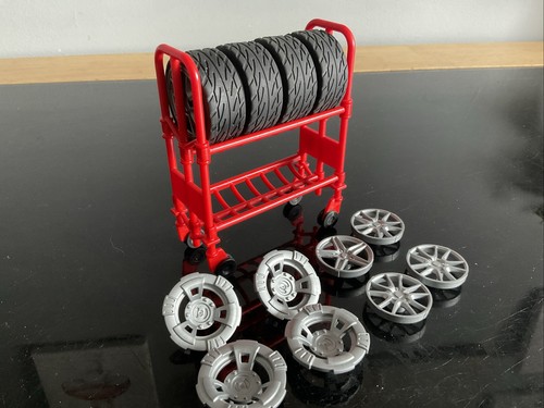 Playmobil garage wheel rack - playmobil,