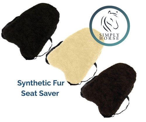 Synthetic fur seat saver - fur,