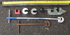 Job Lot of Plumbing Tools Pipe Cutters Basin Wrench etc Incl Monument