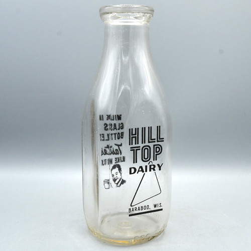 Hill top dairy milk bottle - milk, 1