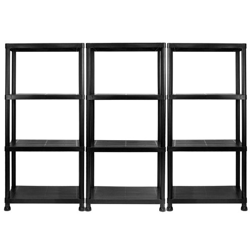 Tier plastic shelving unit - tier,