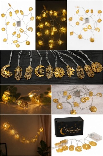Ramadan led string lights warm - led,