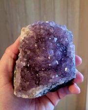 Amethyst Geode Cut Base Druze