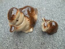 Poole Pottery brown and cream