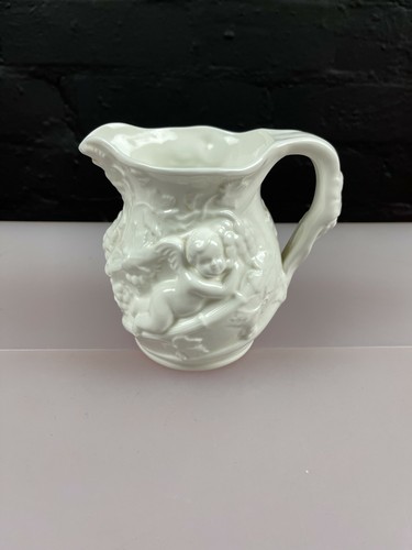 Minton parian white pitcher - parian,