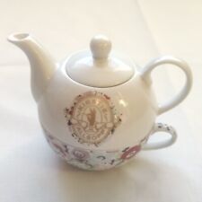 Kirstie Allsopp Tea for One Teapot & Large Cup Floral Porcelain Kirsty Allsop
