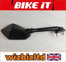 Kawasaki ER-6F 2009-2015 [Bikeit Left Side Only Mirror] [Black OEM Replacement]