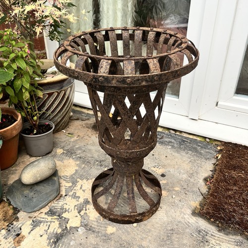 Antique planter urn shape - urn,