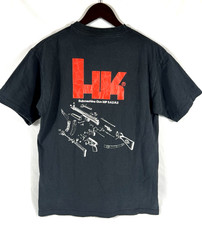 Vintage HK Heckler & Koch Submachine Gun Shirt MP 5 A2/A3 Large L Single Stitch
