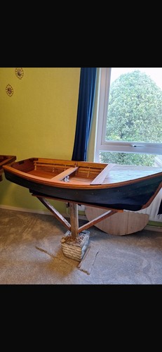4ft long hardwood model boat - 4ft,
