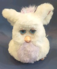 Furby Emoto Tronic Sleepy Purple Lavender Working Hasbro 2005 Pls Read Details 