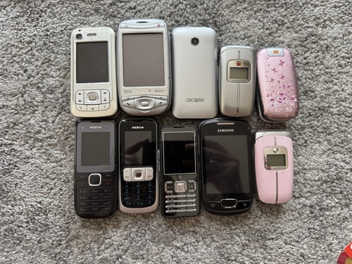 Job lot x10 phones - x10,