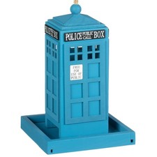 Police Phone Box Bird Feeder -