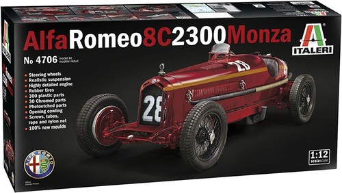 Italeri scale alfa romeo - 1/12,