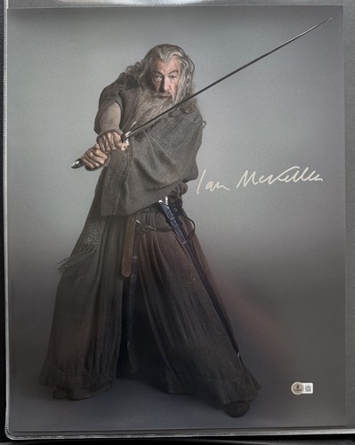 Sir ian mckellen signed - sir,