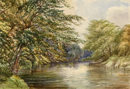 The river nith near - on,