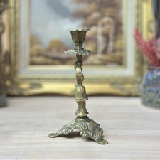 Vintage Brass Lady Figure