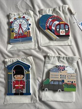 Orange Tree London Landmarks Wooden Jigsaws Set Of 4