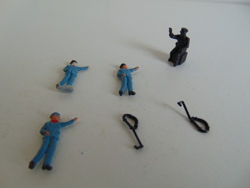 Model railway figures - model, &