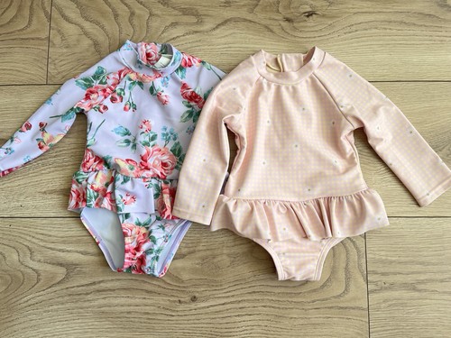Baby girls months swimming - 0-3,