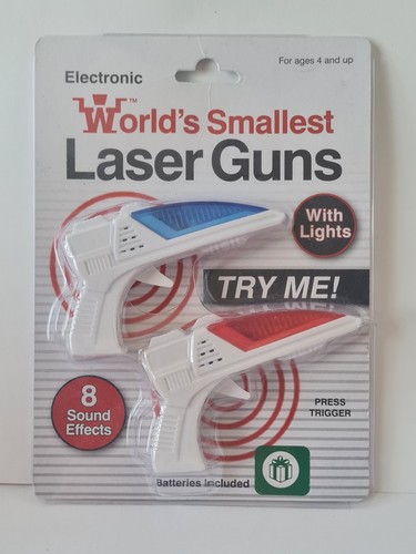 Worlds smallest laser guns - smallest,
