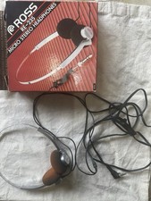 Ross RE235 Micro Stereo Headphones with Original Box