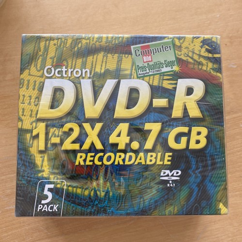 New discs blank dvd r - 5, dvd-r