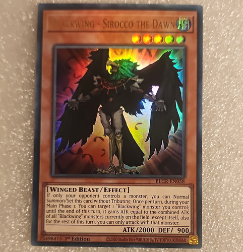 Konami blackwing sirocco - -, the