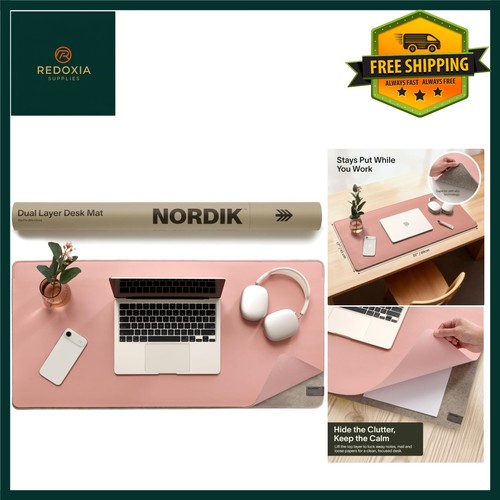 Large felt and - and, desk