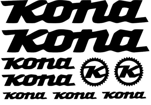 Kona stickers decals custom - stickers,