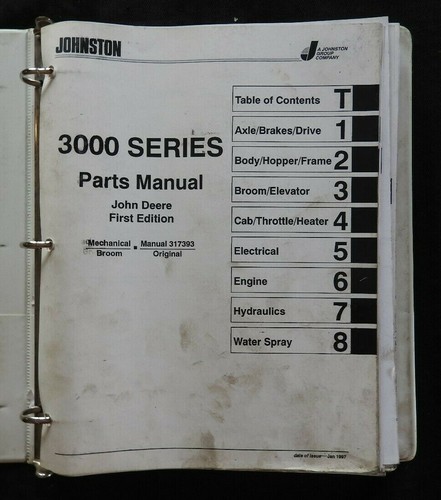 1997 johnston 3000 series - 1997, jd