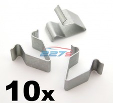10x Audi Boot & Tailgate Lining Metal Trim Panel Clips- Interior Trim Clips