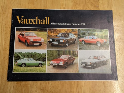 Vauxhall range 1980 - vauxhall, brochure