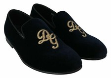 DOLCE & GABBANA Navy Velvet